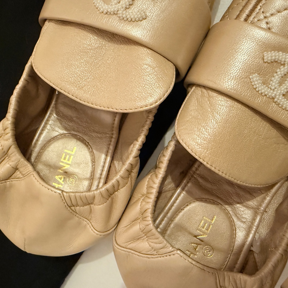 Chanel Lambskin Loafers - Picture 3 of 4